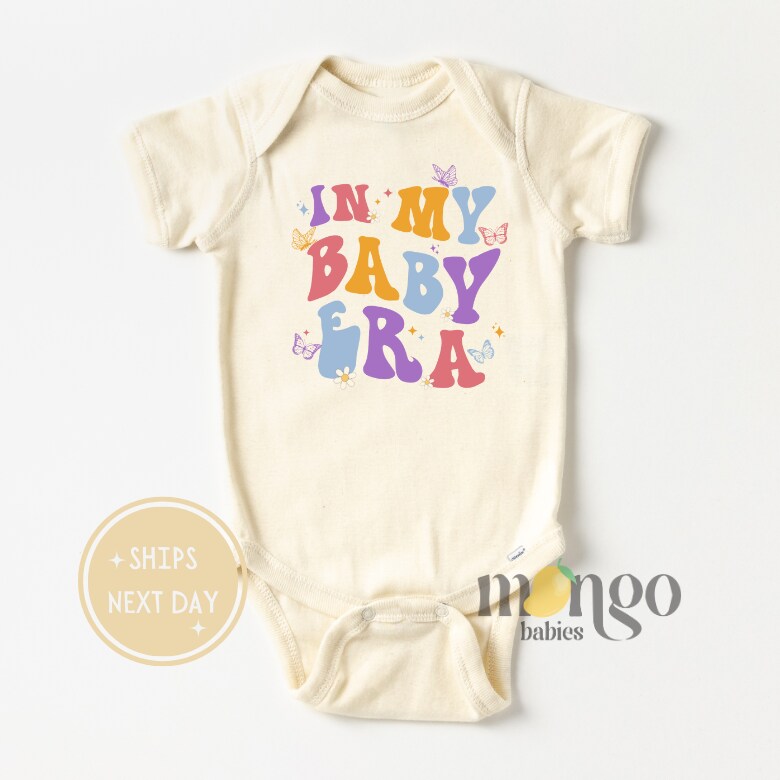 In My Baby Era Cute Baby Bodysuit, Retro Toddler and Kids T-Shirt, Clothes  Baby Girl Gift for Newborn 2316-z | MakerPlace by Michaels