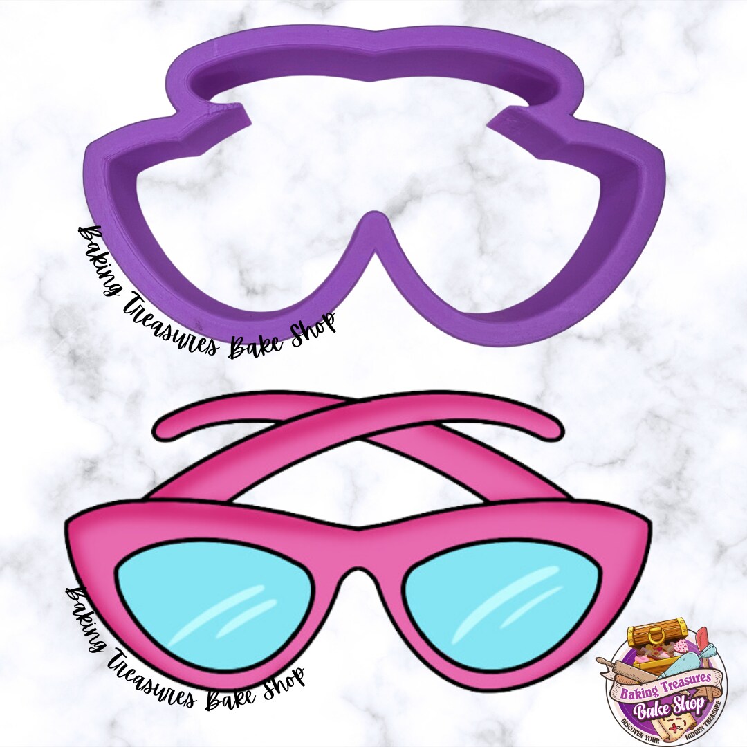 Barbie Doll Sunglasses Cookie Cutter