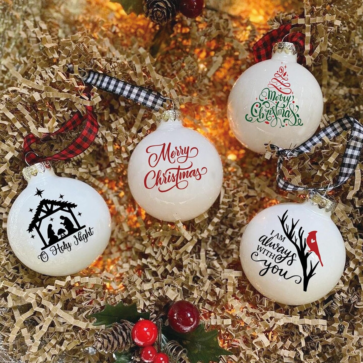 27 Pieces Christmas Word Stickers for Crafts Vinyl Waterproof Christmas Decals for Ornament Xmas Ball Crafts Wood Cup Glass Water Bottle Decoration (27 Pcs Color Words)