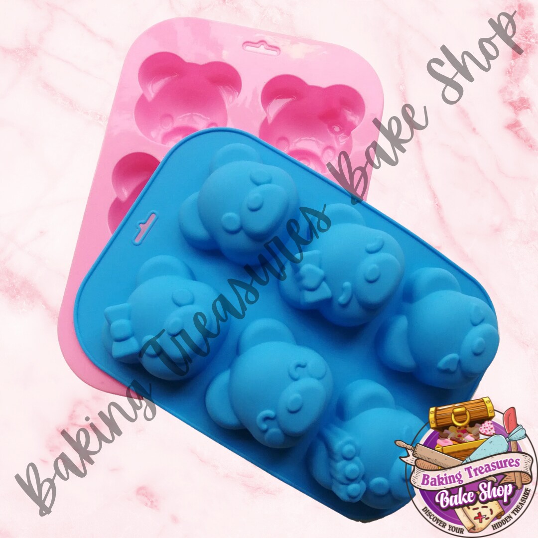 Bears Girl &#x26; Boy Silicone Mold