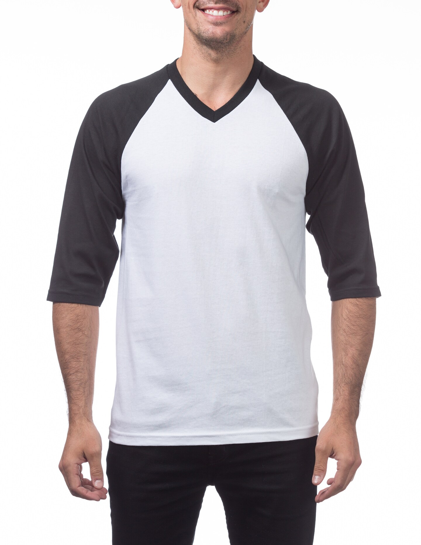 Comfort Baseball V neck Tee