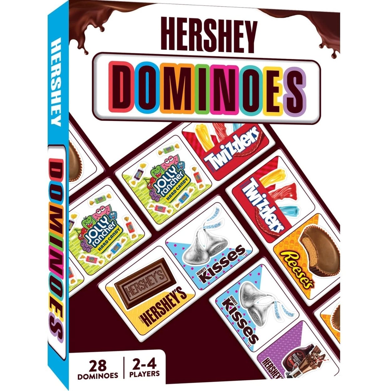 Hersheys Picture Dominoes 28 Piece Game Family Fun For Ages 3 And Up