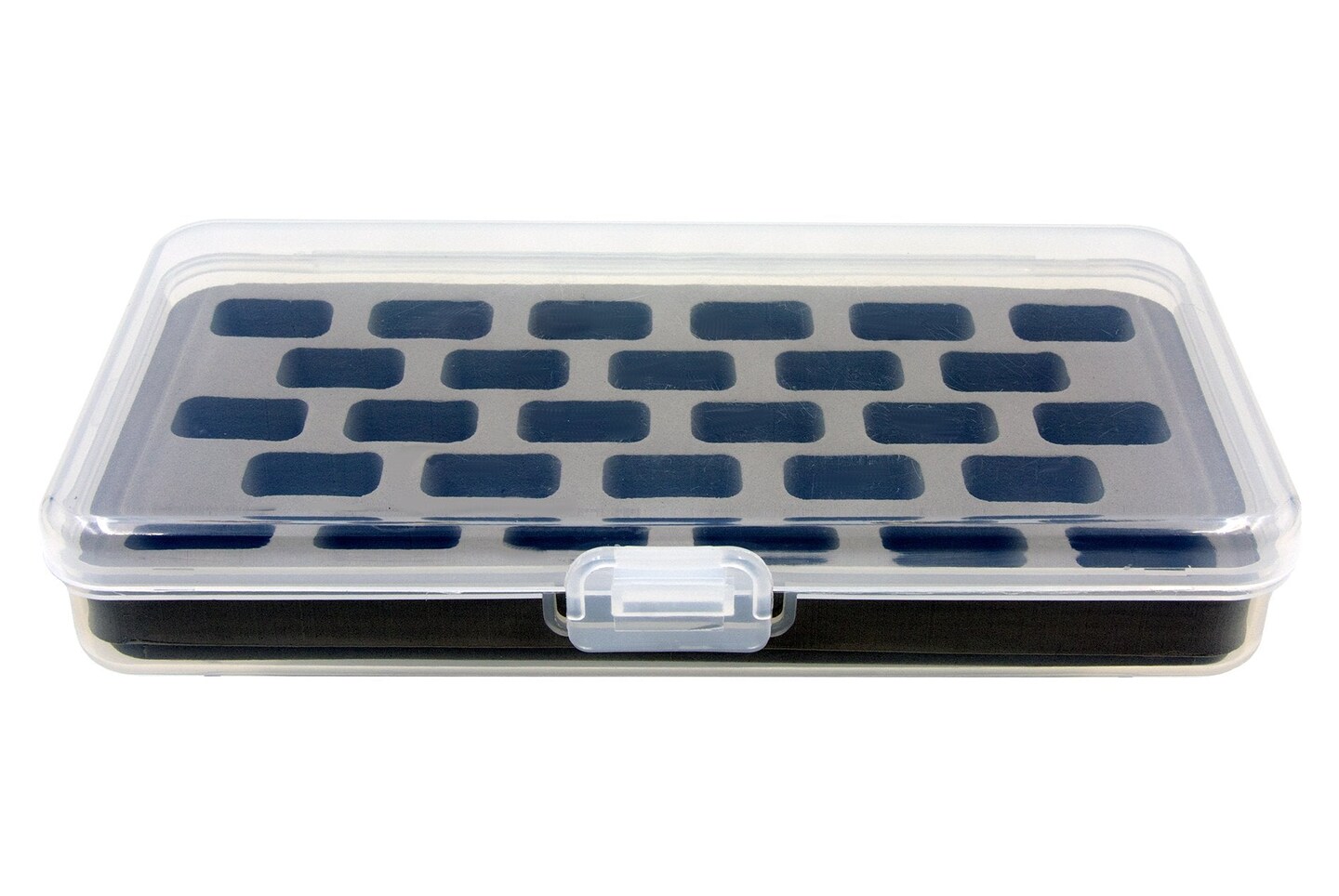 Ultima Bobbin Case with Bobbins –28 Class-15 (SA156) Clear Plastic Bobbins in a Durable See Through Storage Box – Each Bobbin is Pre-Wound with Assorted Color Thread