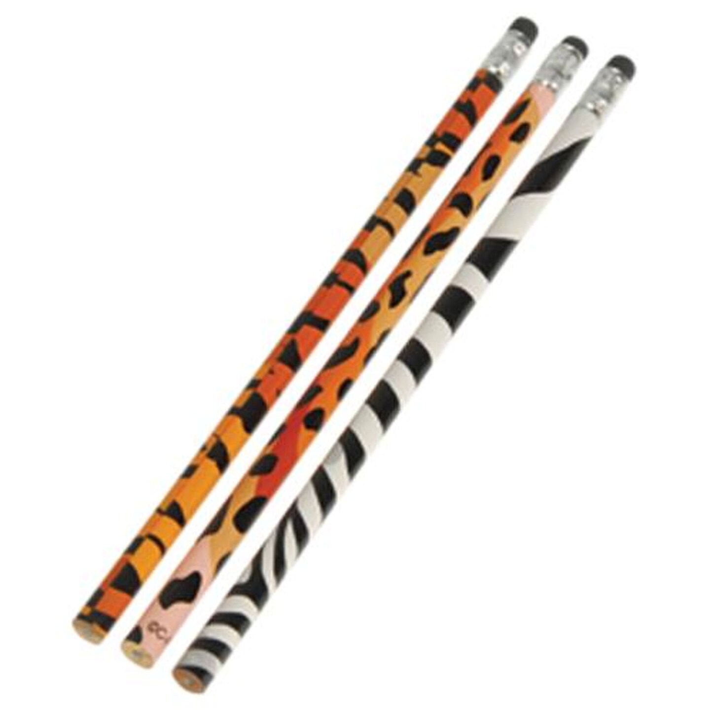 Animal Print Pencils Include 12 Units