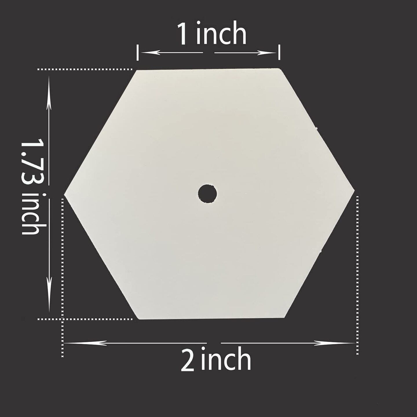 Yosine 400pcs 1 Inch Paper Piecing for Quilting DIY Patchwork Sewing Crafts,Quilting Templates for Sewing Supplies Quilting Accessories Crafting Tools,Hexagon Paper Piecing Template