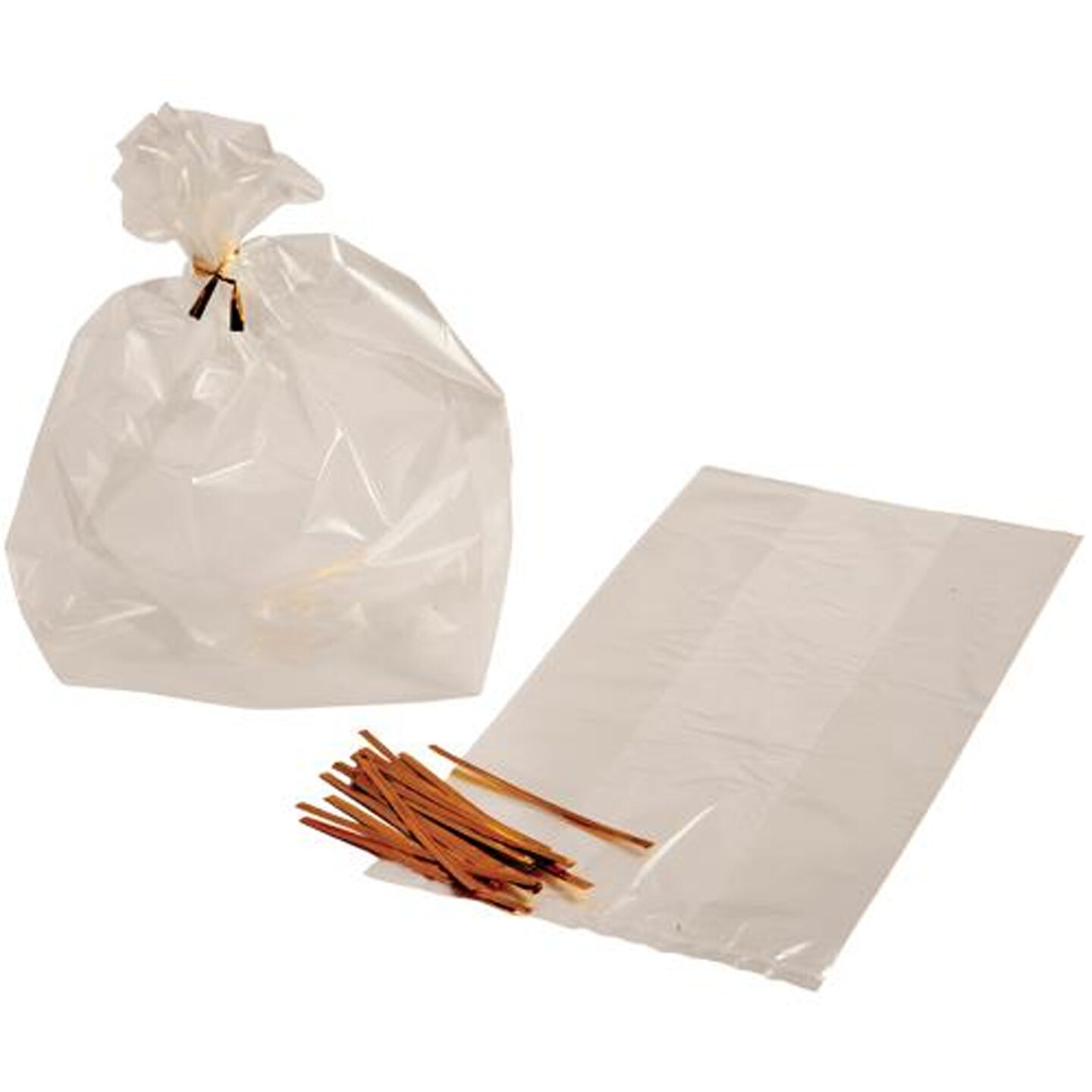 Clear Cello Bags Include 12 Units