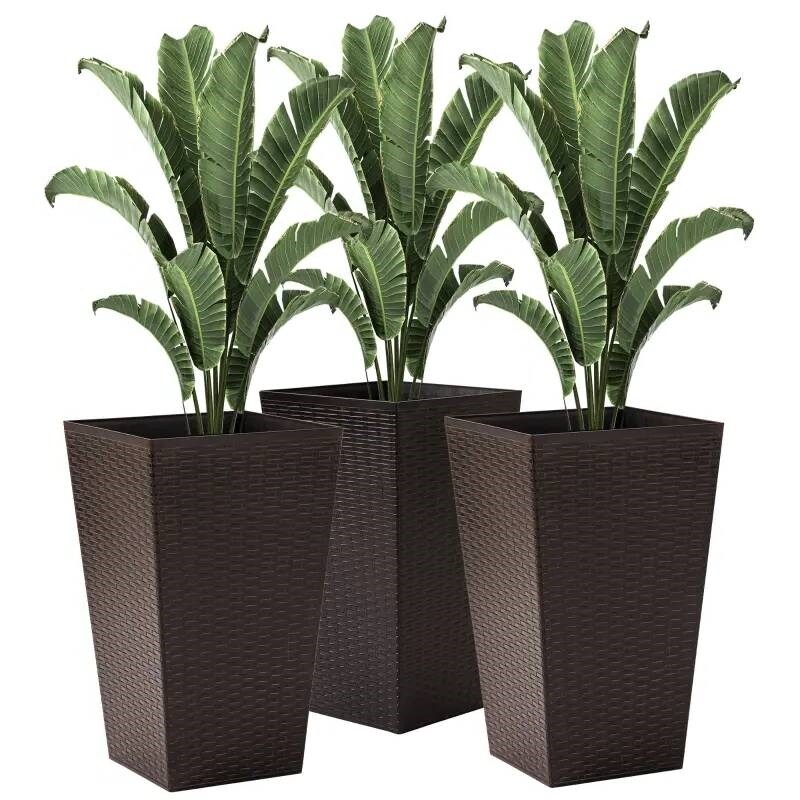 hanging planter pots SSI Ssi37630609 6 in. Capsule Hanging Planter