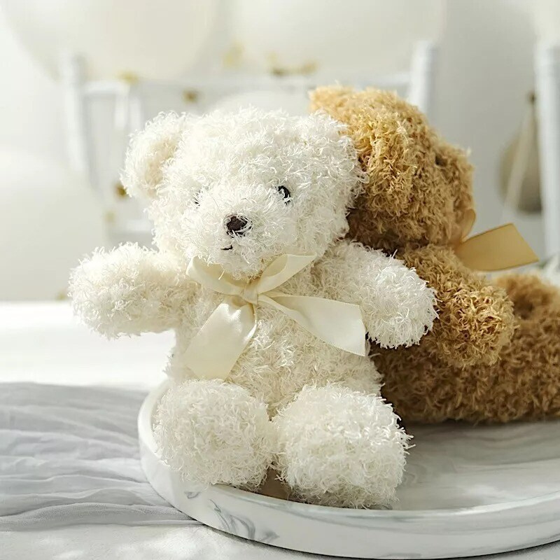 Assorted 3 Cute 7&#x22; Stuffed Teddy Bears Plush Toys Gifts Party Favors Events Home