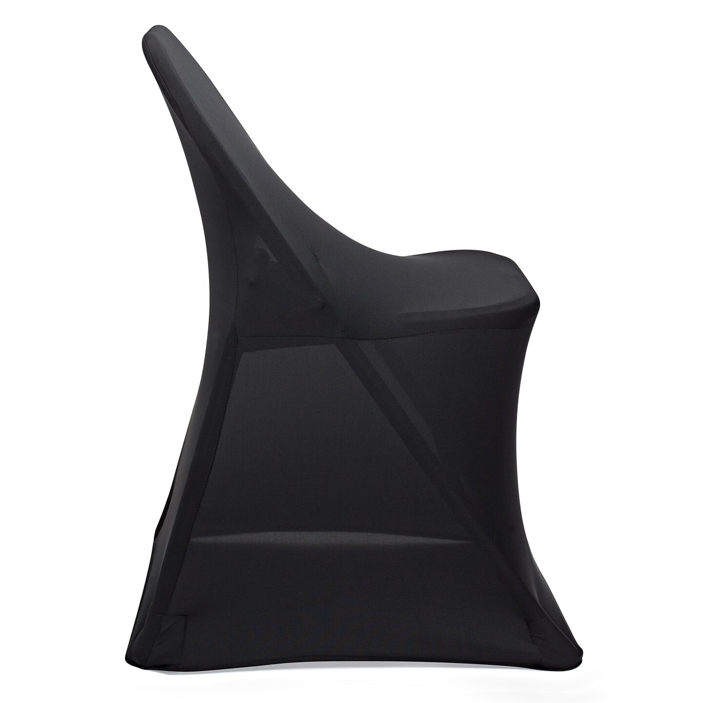 Lann&#x27;s Linens Spandex Folding Chair Covers for Wedding, Party, and Banquet