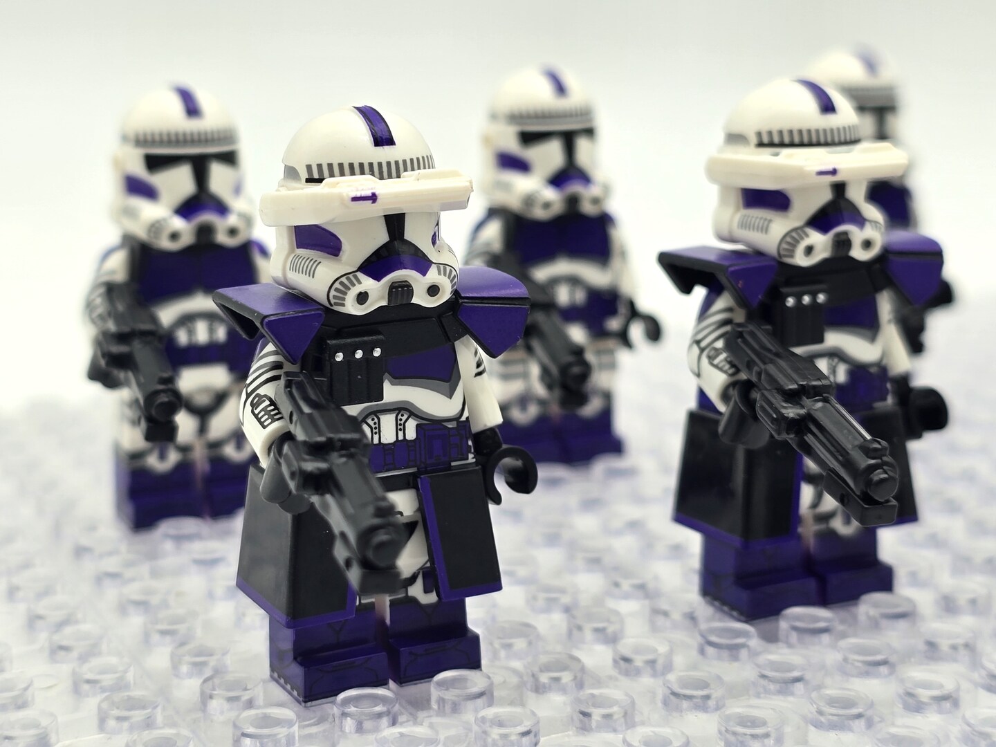 Star Wars Mace Windu 187th Legion Clone Troopers Minifigures Set