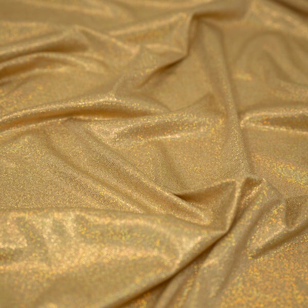Mini Sparkle Foiled Spandex Fabric