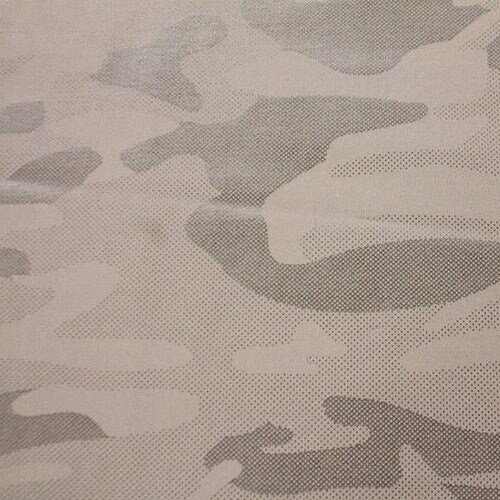 GI Jane Foil Printed Superflex Spandex Fabric