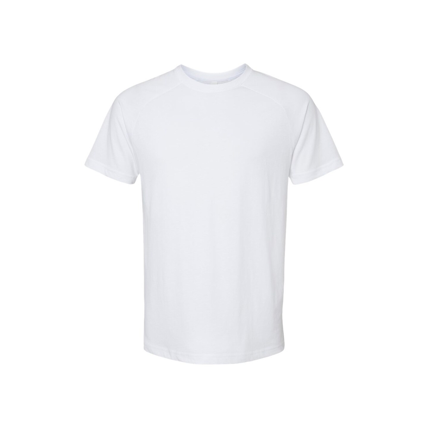 BELLA + CANVAS Heather CVC Raglan Short Sleeve Crewneck T-Shirt for Modern Casual Looks & Custom Printing Tee