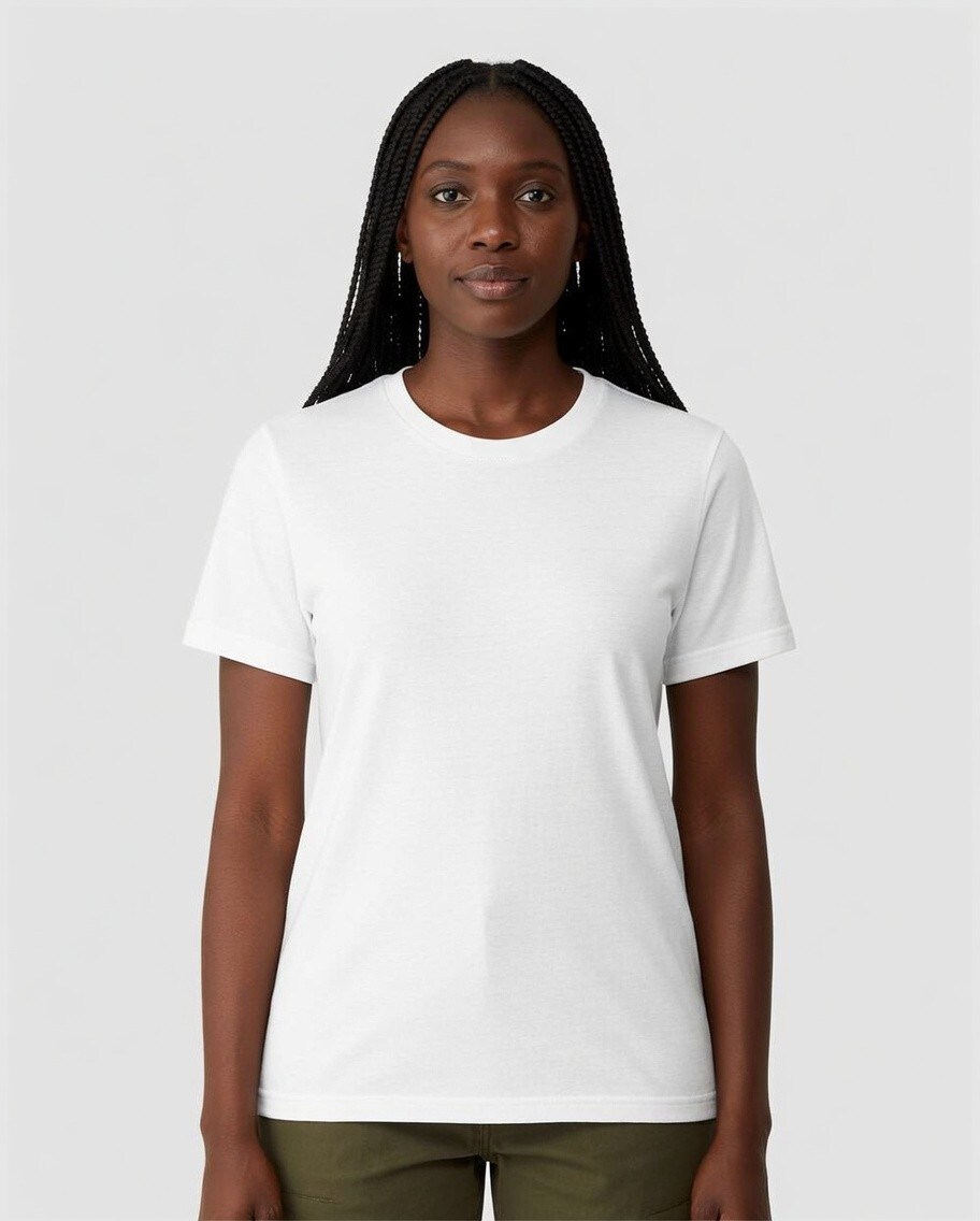 BELLA + CANVAS EcoBlend Short Sleeve Crewneck T-Shirt for Everyday Wear & Custom Printing Tee