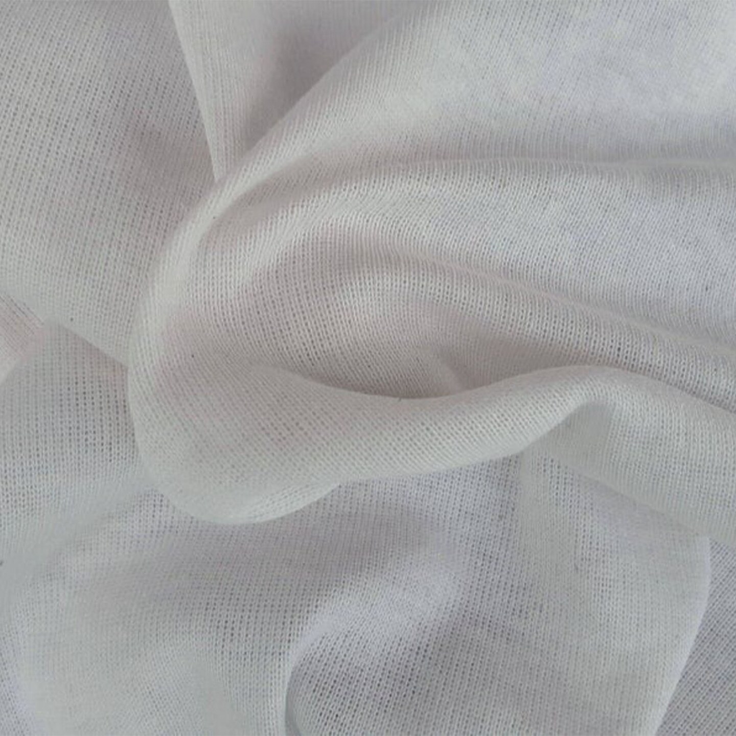 1 Yard Off White Cotton Poly 1x1 Tubular Rib Knit Fabric for Cuffs Collars Waistbands