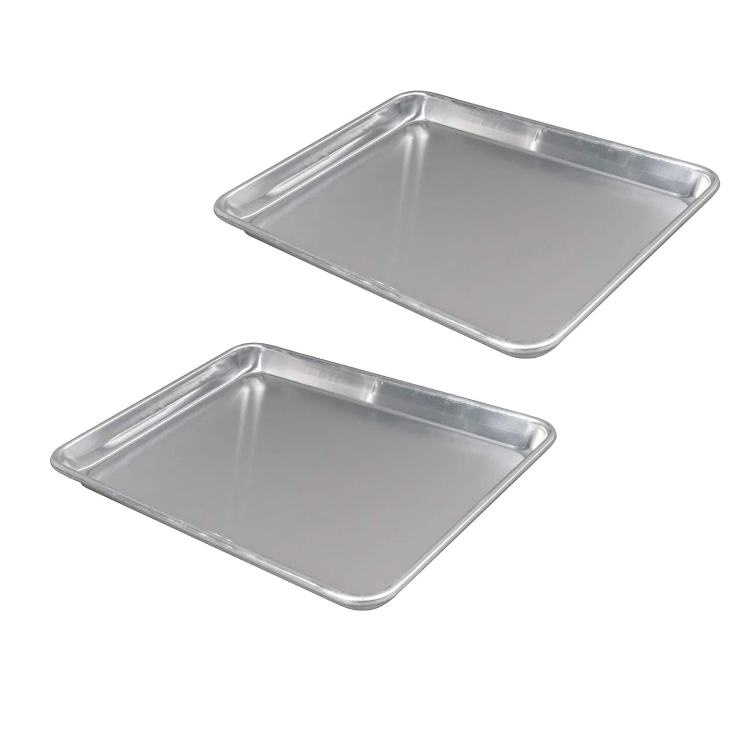 13&#x22; x 9.5&#x22; Quarter-Size Sheet Pan 20 Gauge Aluminum Reinforced Rim Bakeware
