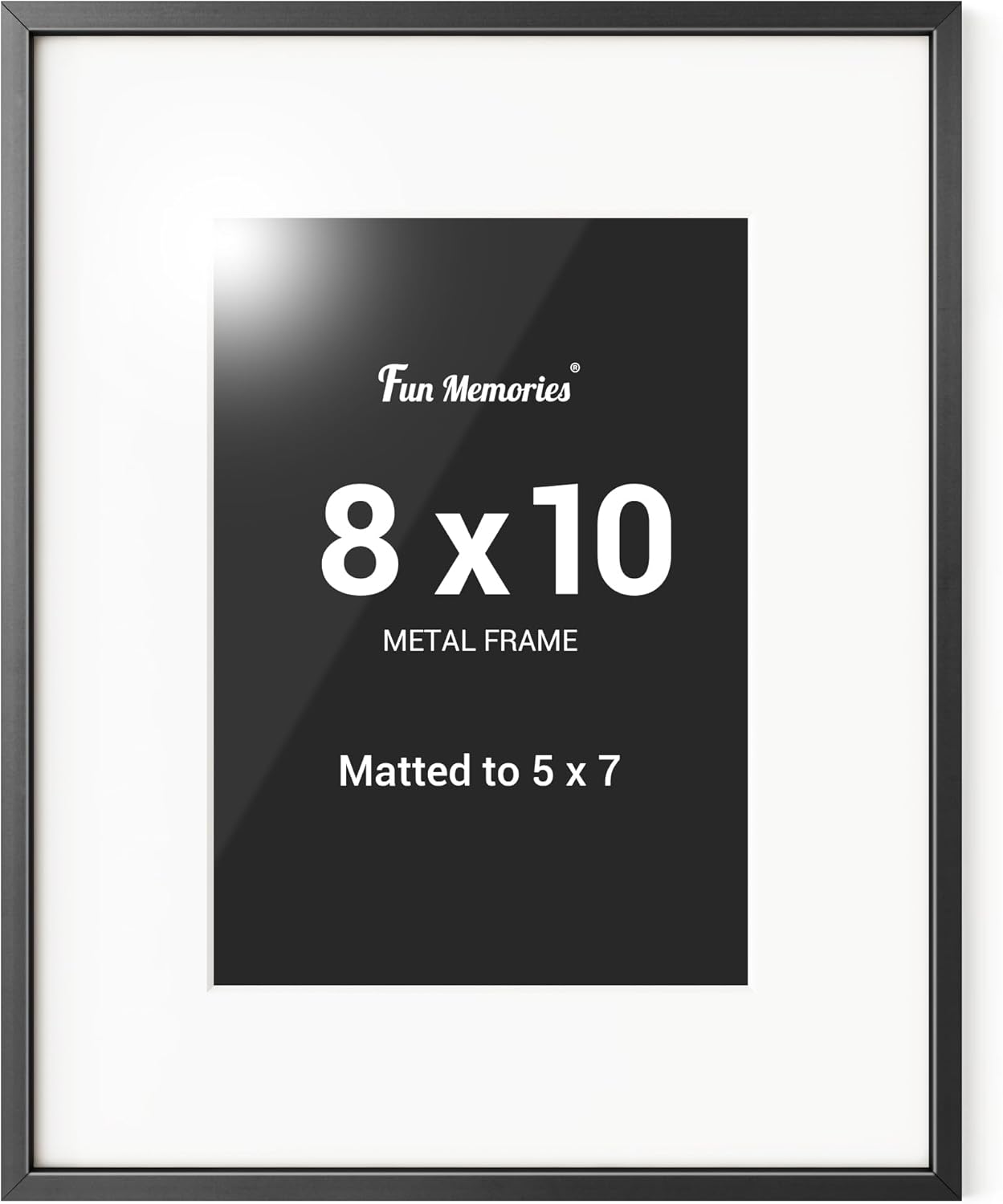 8x10 Picture Frame Black