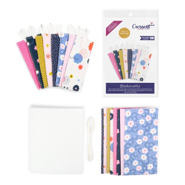 Crosscut Sewing Co.® Bookmark Sewing Project Kit for Beginners
