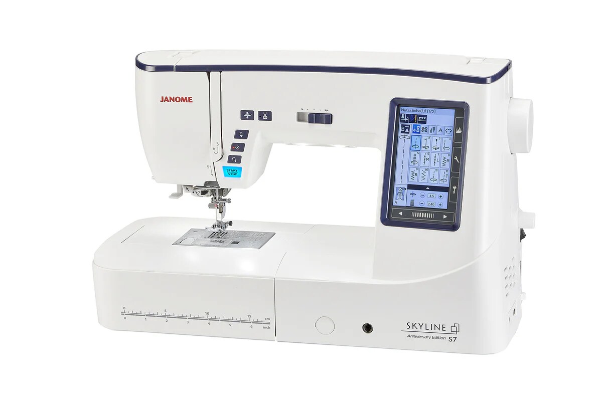 Janome Skyline S7 10th Anniversary Edition Sewing Machine