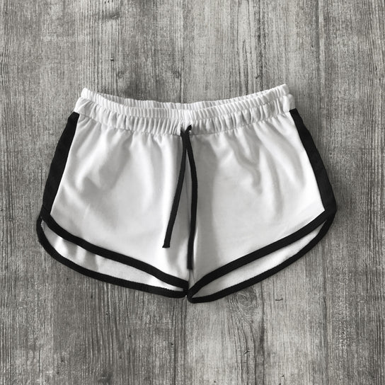 Women&#x27;s Contrast Mesh Detail Shorts