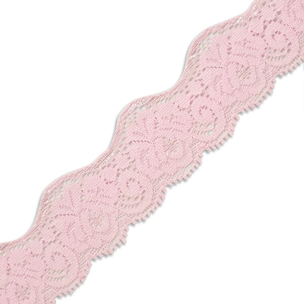 5 Yards of Samantha 1 1/2"  Stretch Raschel Lace Trim | 5 yard cut