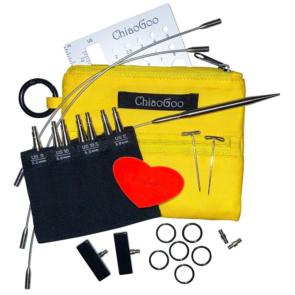 ChiaoGoo TWIST Shorties Set 3&#x22; - US 9-11 (5.5-8mm)