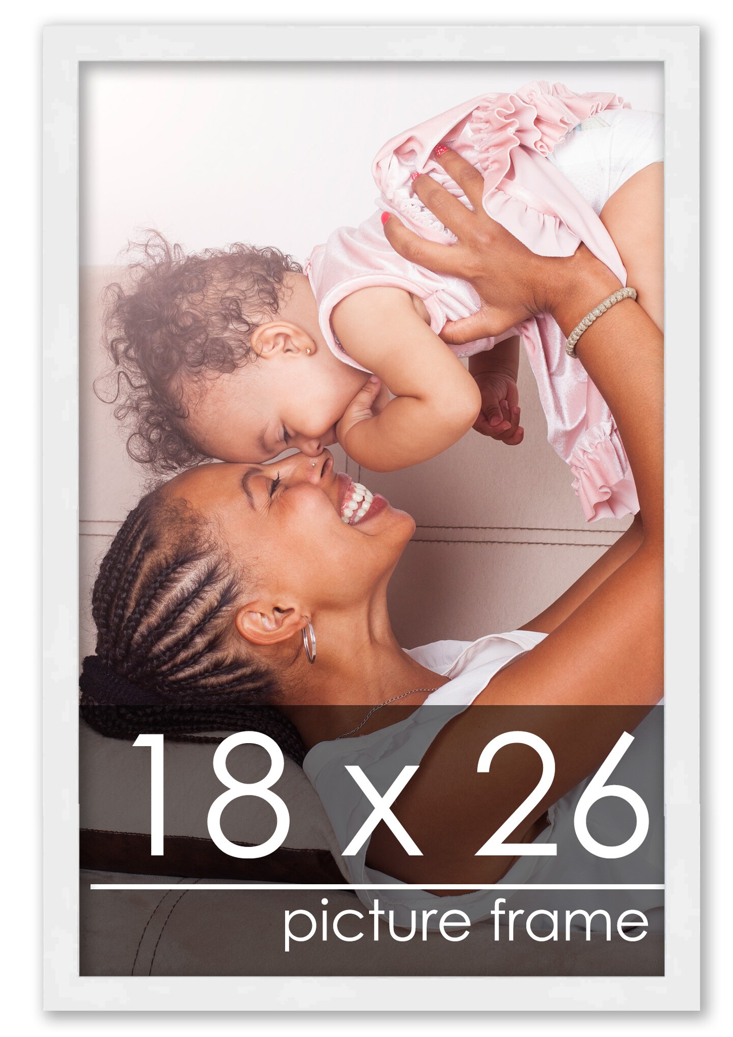 18x26 Solid Wood Picture Frame with UV-Resistant Acrylic & Acid