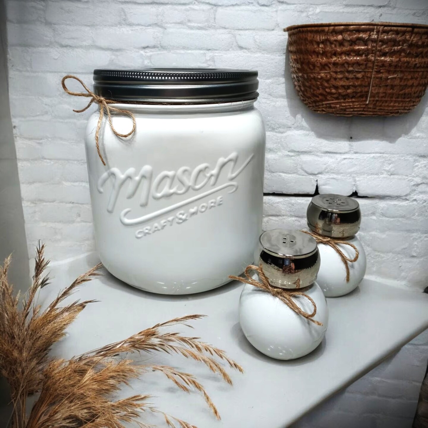 Kitchen selling mason jar decor