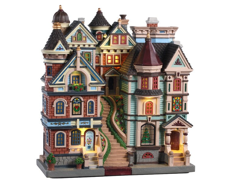 LEMAX Houses on a Hill, Battery Operated (4.5V) #05617