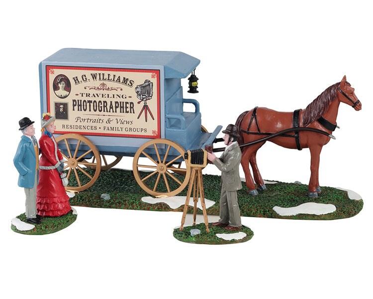 LEMAX Traveling Photographer Wagon, set of 3 #13561