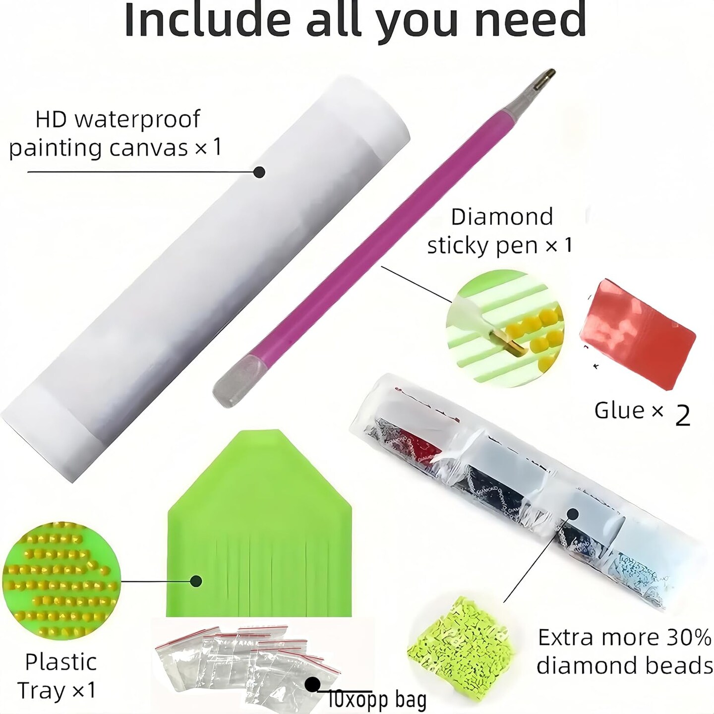 Halloween Spell Jar Diamond Painting Kits - 12x16 Inch