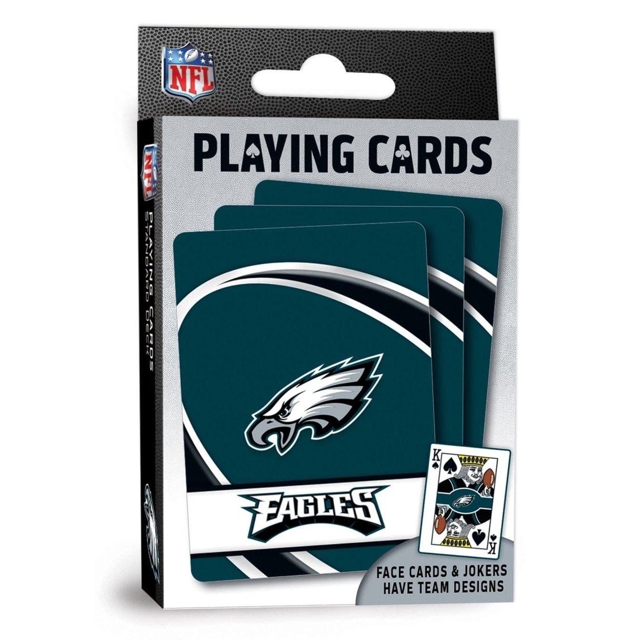 Philadelphia Eagles Playing Cards 54 Card Deck Nfl Team Logo Custom Design
