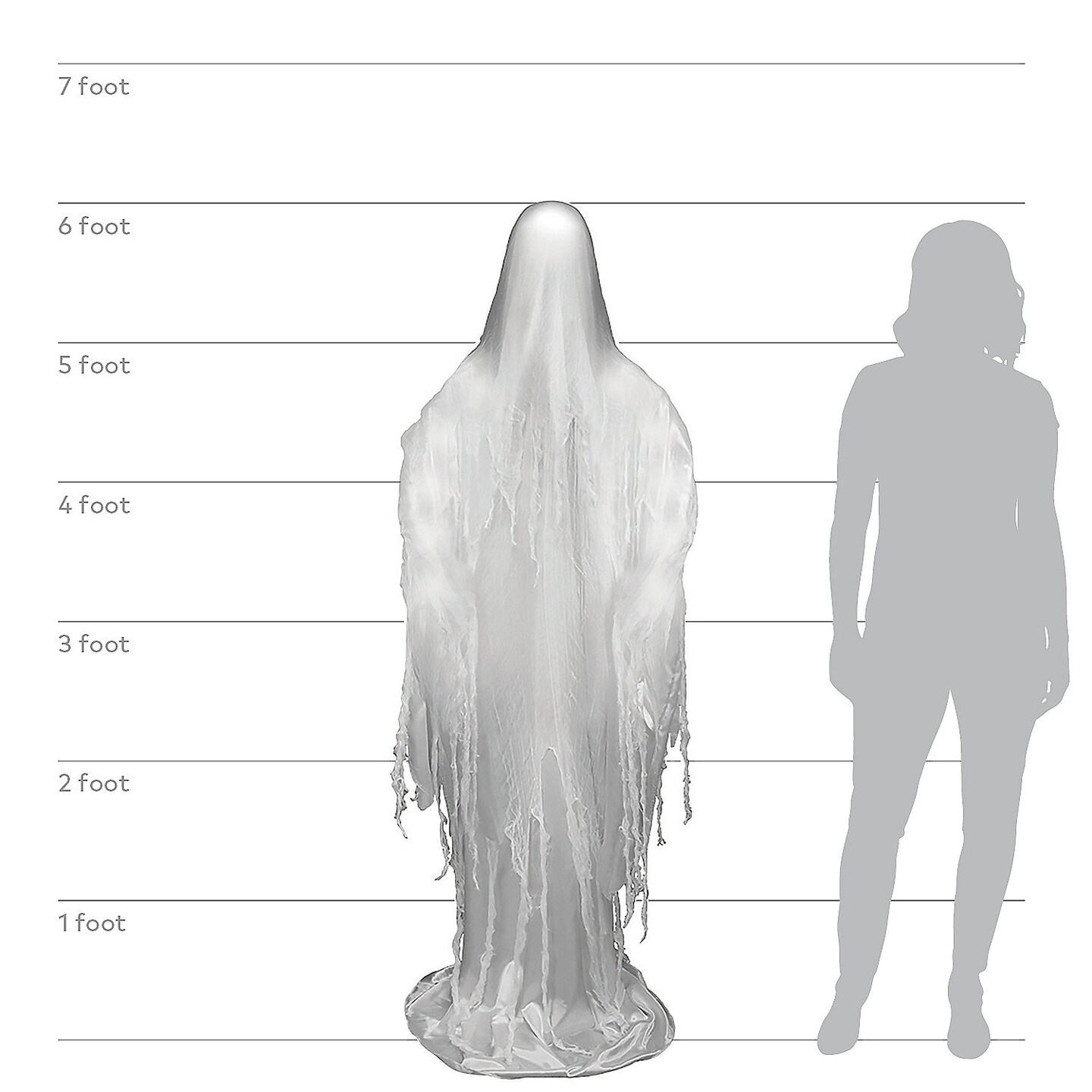 Rising Ghost Animated Prop