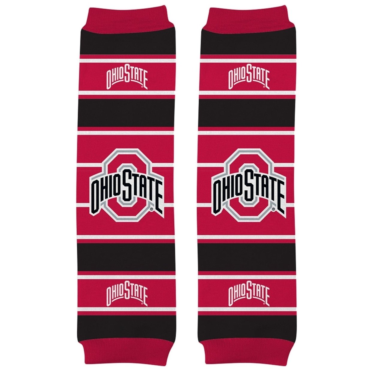 Ohio State Buckeyes Baby Leg Warmers 80% Cotton Infant Toddler Unisex 9-35 Lbs