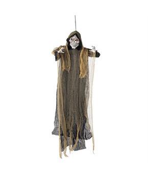 Animated Grim Reaper Hanging Decoration 35 1/4&#x22; x 6 Ft