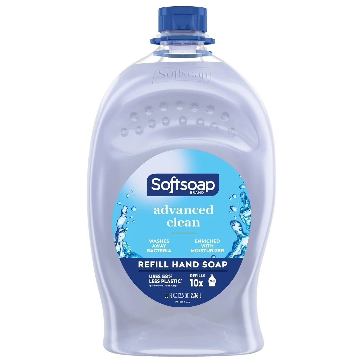 Softsoap Advanced Clean Hand Soap 80 Fl. Oz. 2-Pack