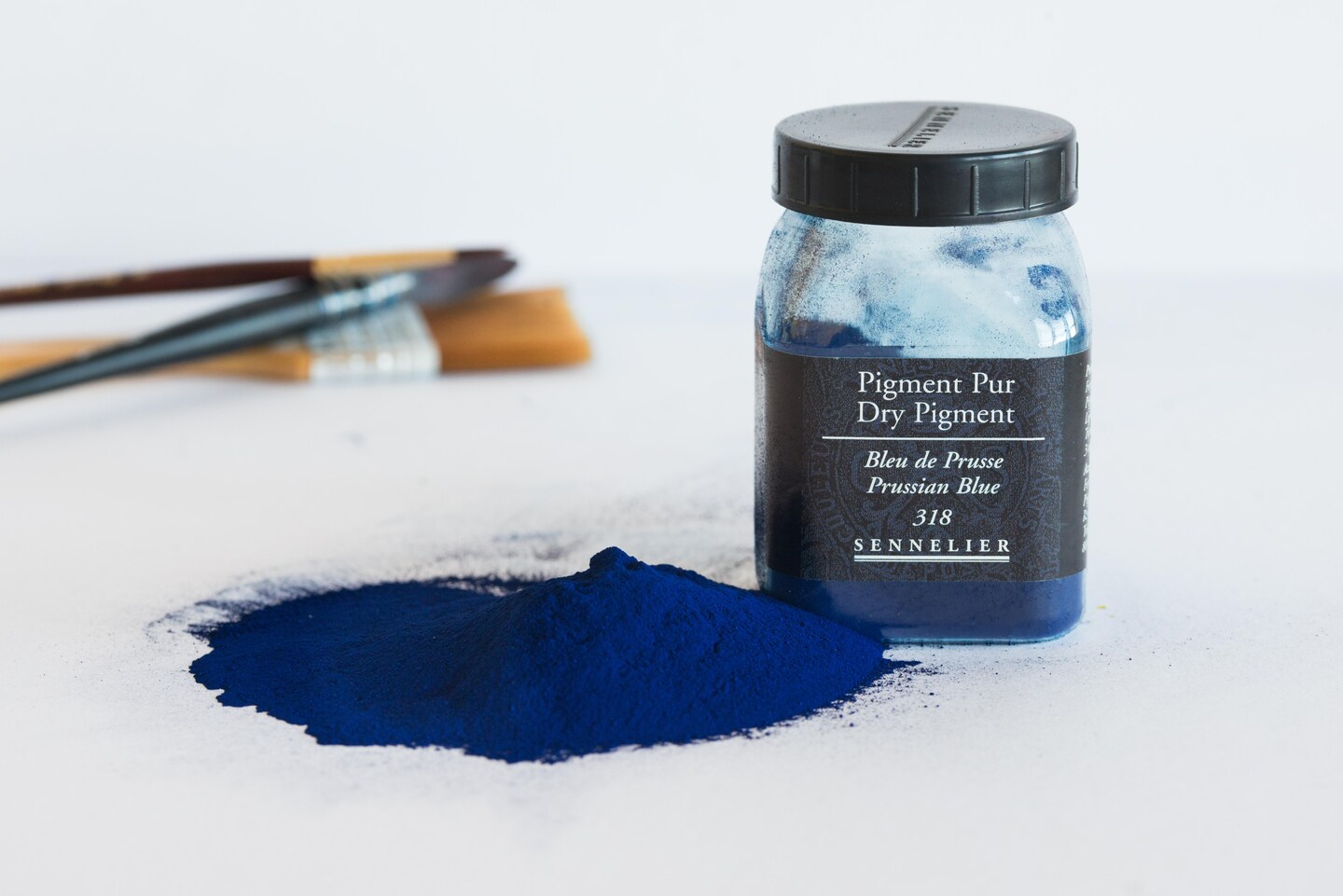 Sennelier Dry Pigment, 80g Jar, Prussian Blue