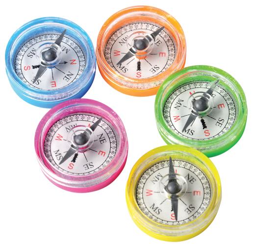 Mini Compasses 36 Pc Include 36 Units