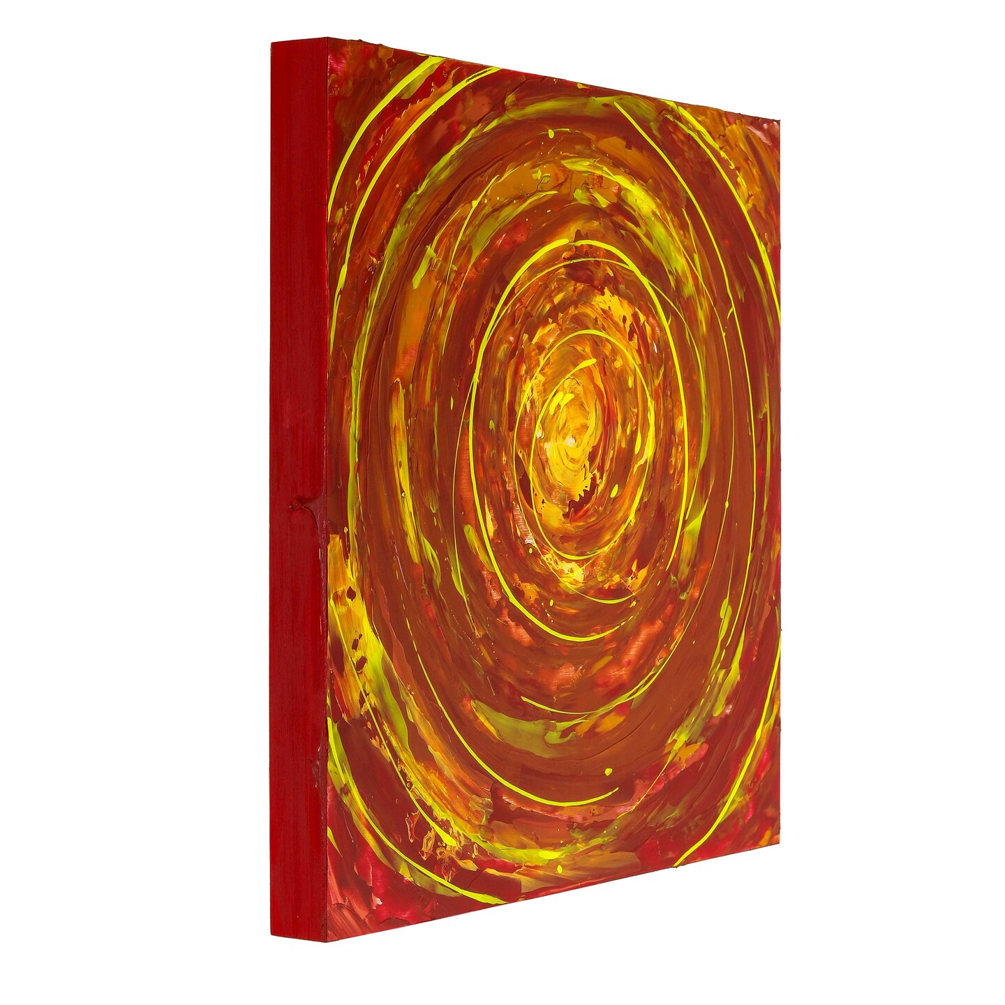 Unfinished Cradled Wood Panels for Painting, 2 Pack of 30x30 inch - Gallery Birch Wooden Canvas Boards 1-1/2&#x22; Deep - Mixed-Media Craft, Acrylic, Oil, Encaustic, Paint Pouring