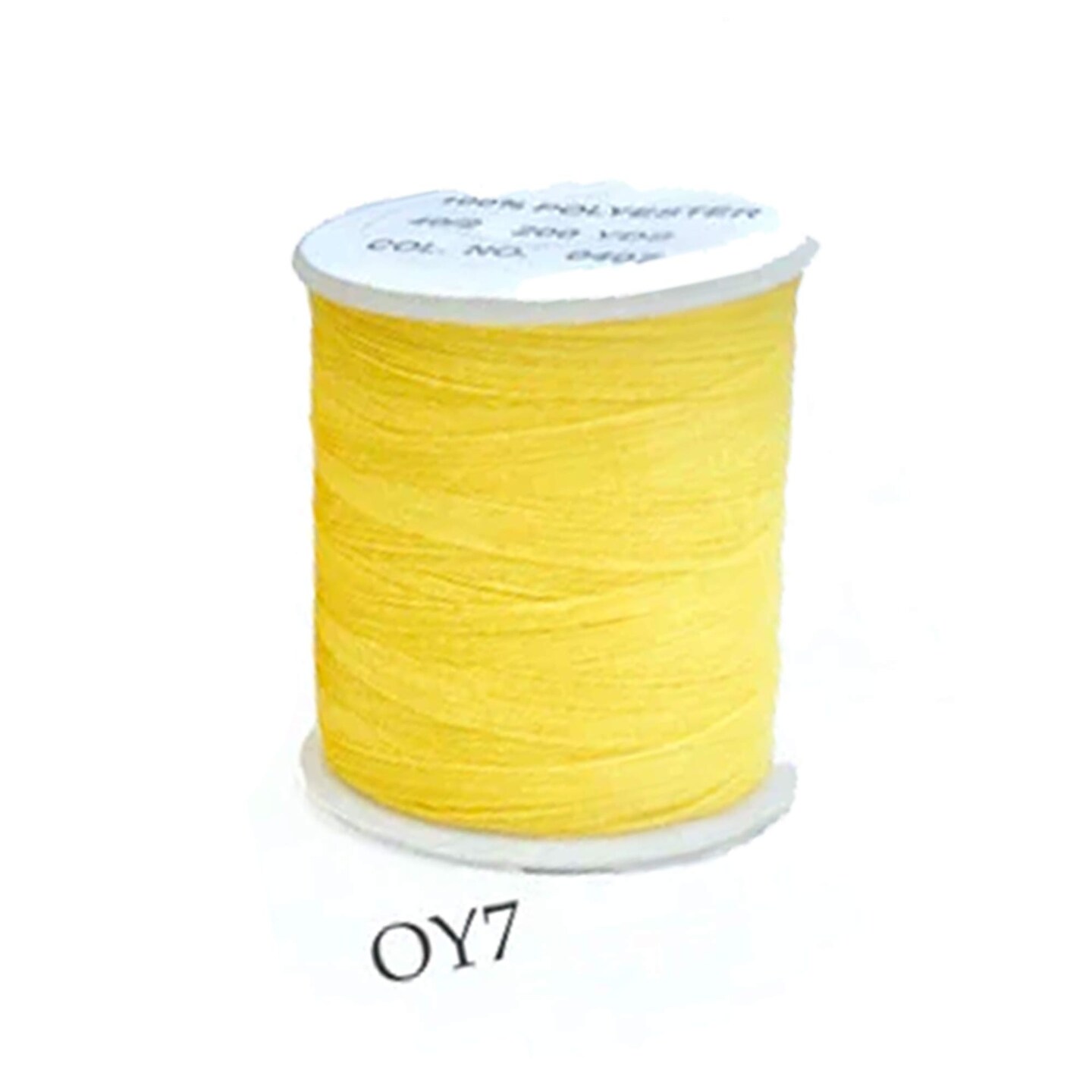 200 Yards Small Spool Polyester Thread Orange or Yellow for Home and Craft Use