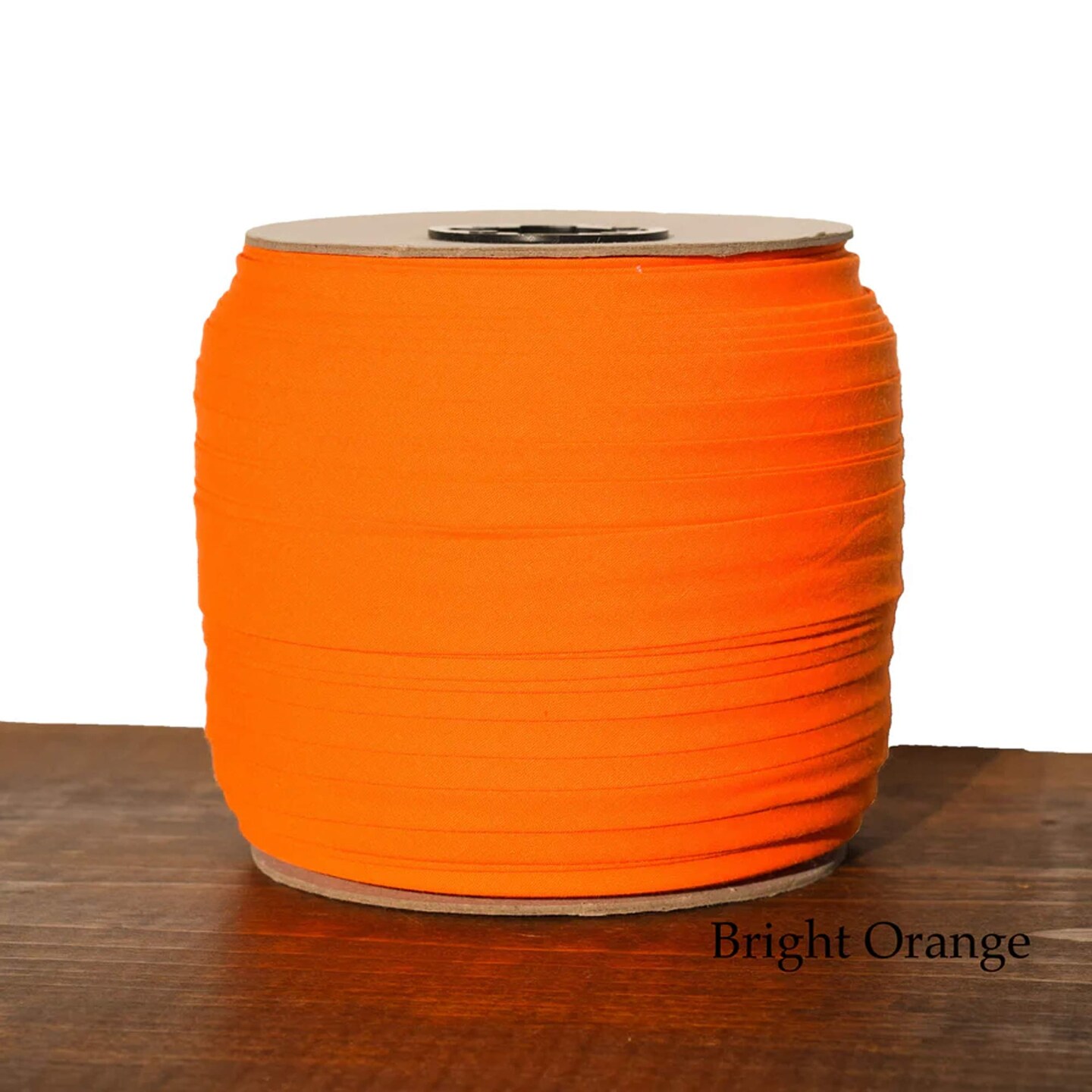 5 Yards 3/4" Bright Orange Bias Tape Polycotton for Quilting and Tailoring