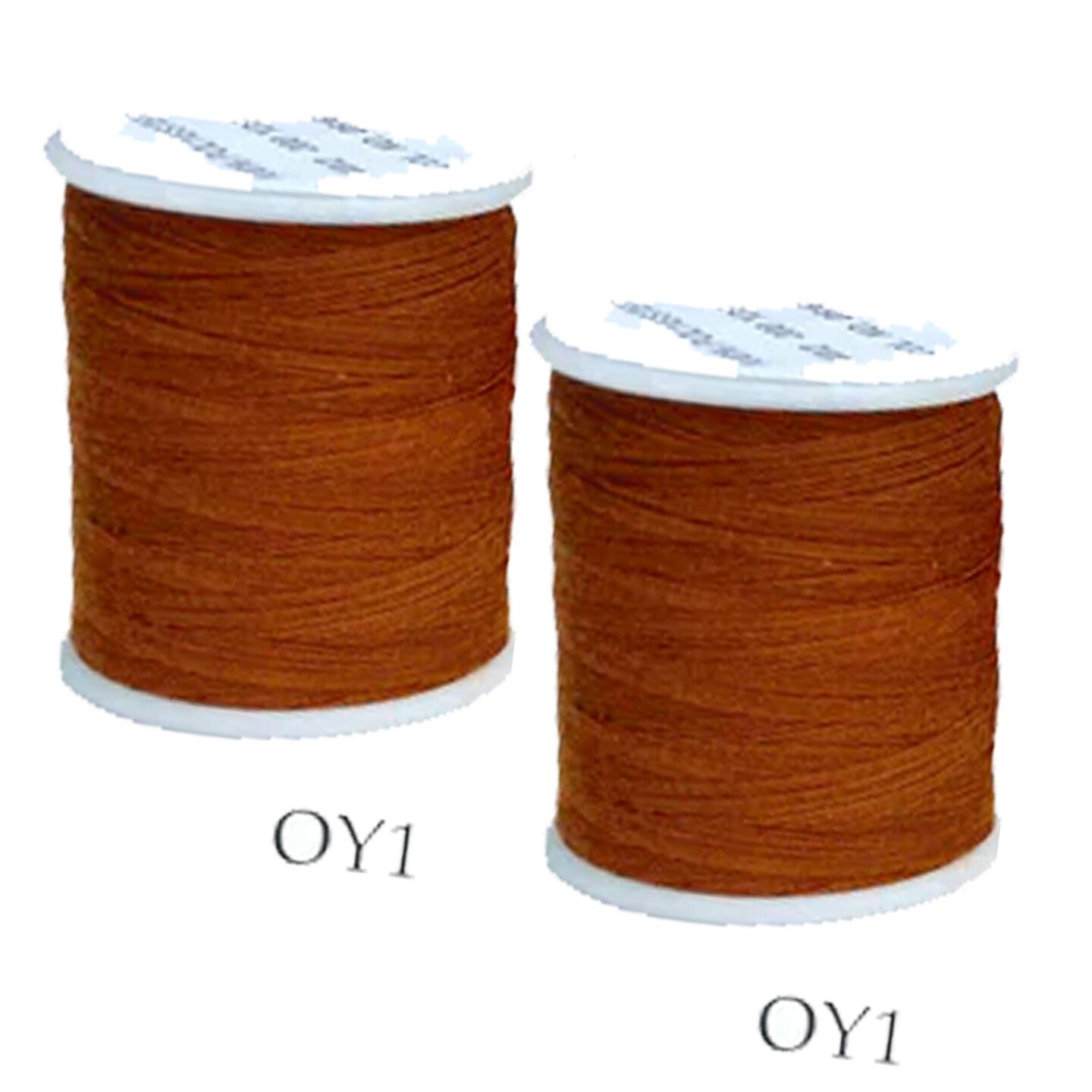 200 Yards Orange or Yellow Polyester Thread Small Spool for Sewing & Embroidery