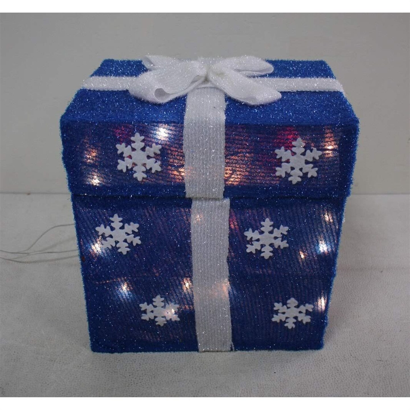 SkyMall Decorative Lighted Animated Pop Up Snowman Box