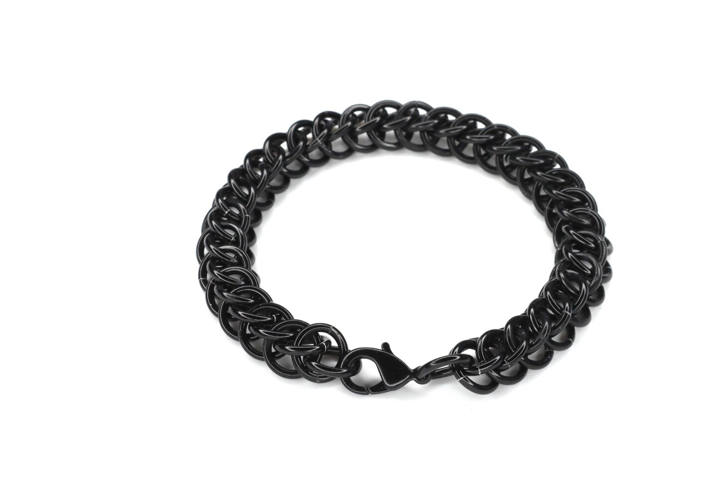 Chunky Chain Bracelet | Unisex Chainmail Bracelet Handmade in Your