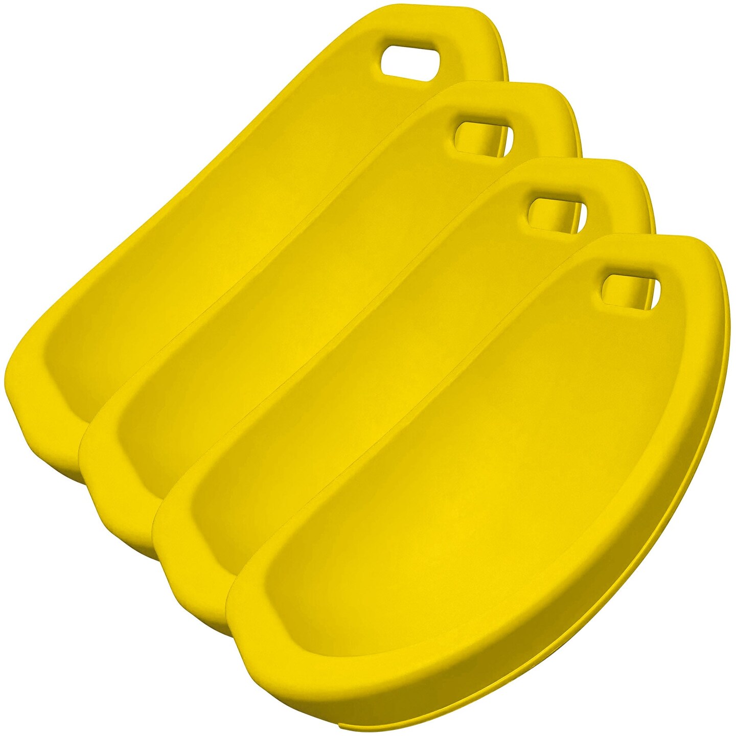 Scoop Rocker, 21&#x22;, Yellow, 4-Pack