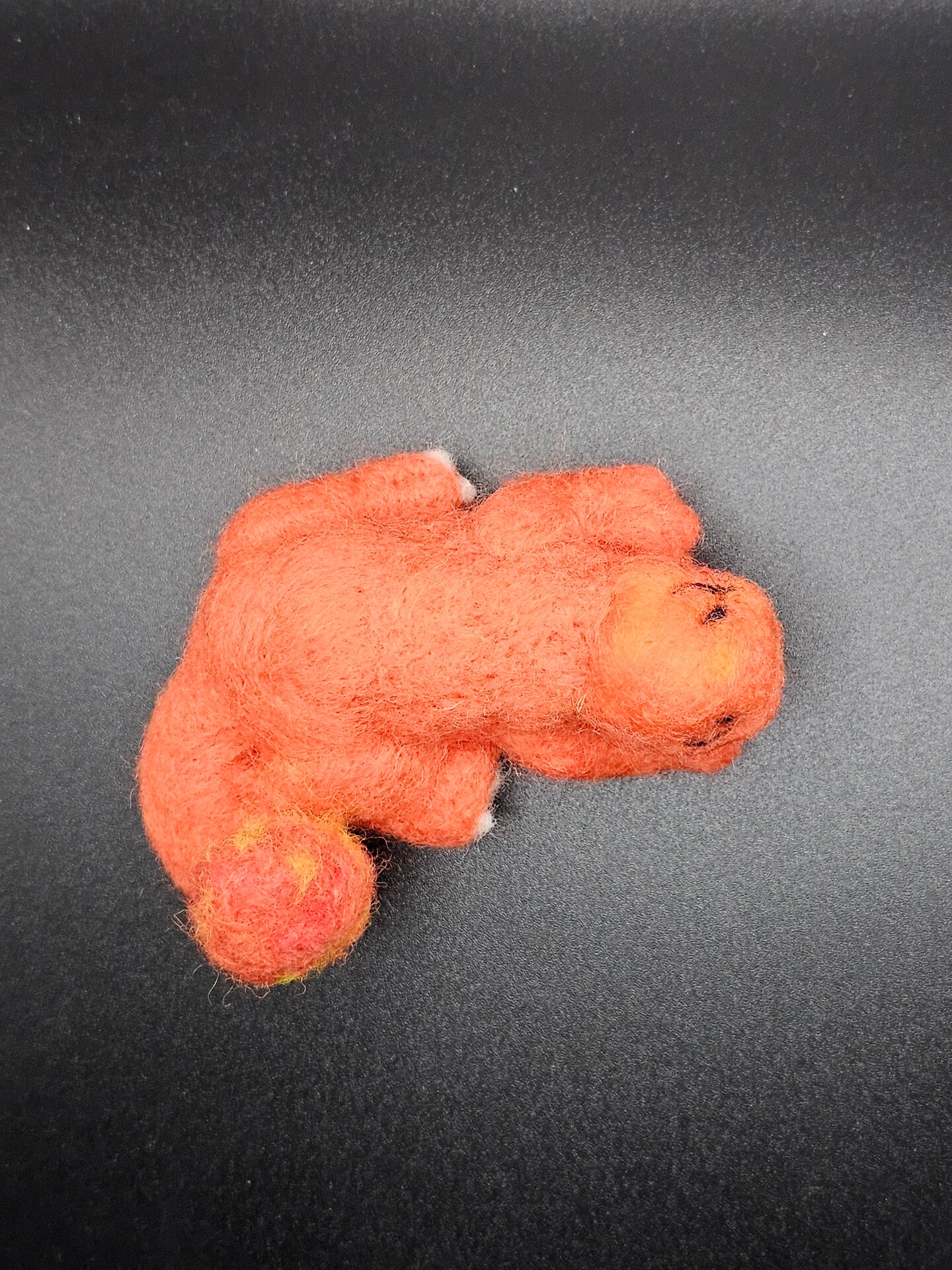Needle Felted Sleeping Charmander product 2