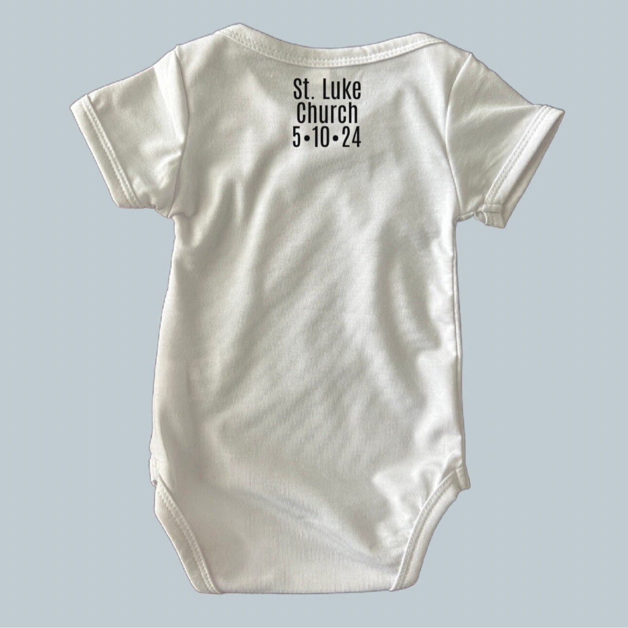 Baptism baby bodysuit baby christening just got dunked Christian boy girls funny shirt baptized baptism present blessing MakerPlace by Michaels