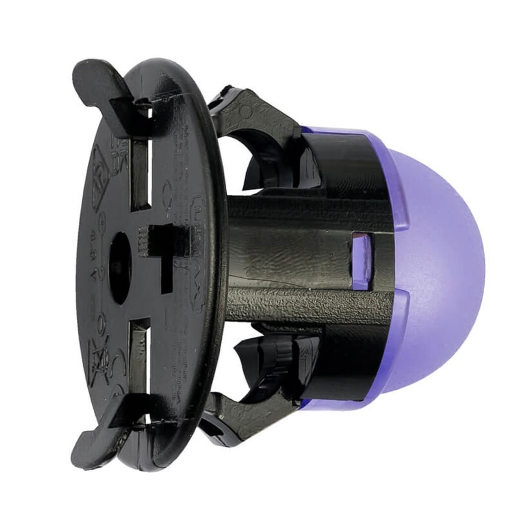 Lemax Spookytown LED Bulb Moonlander Black w/ Purple