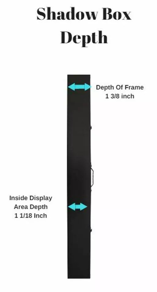 (2-Pack) 12x12&#x22; White Display Shadow Box Frame 8 Push Pins a Linen Background