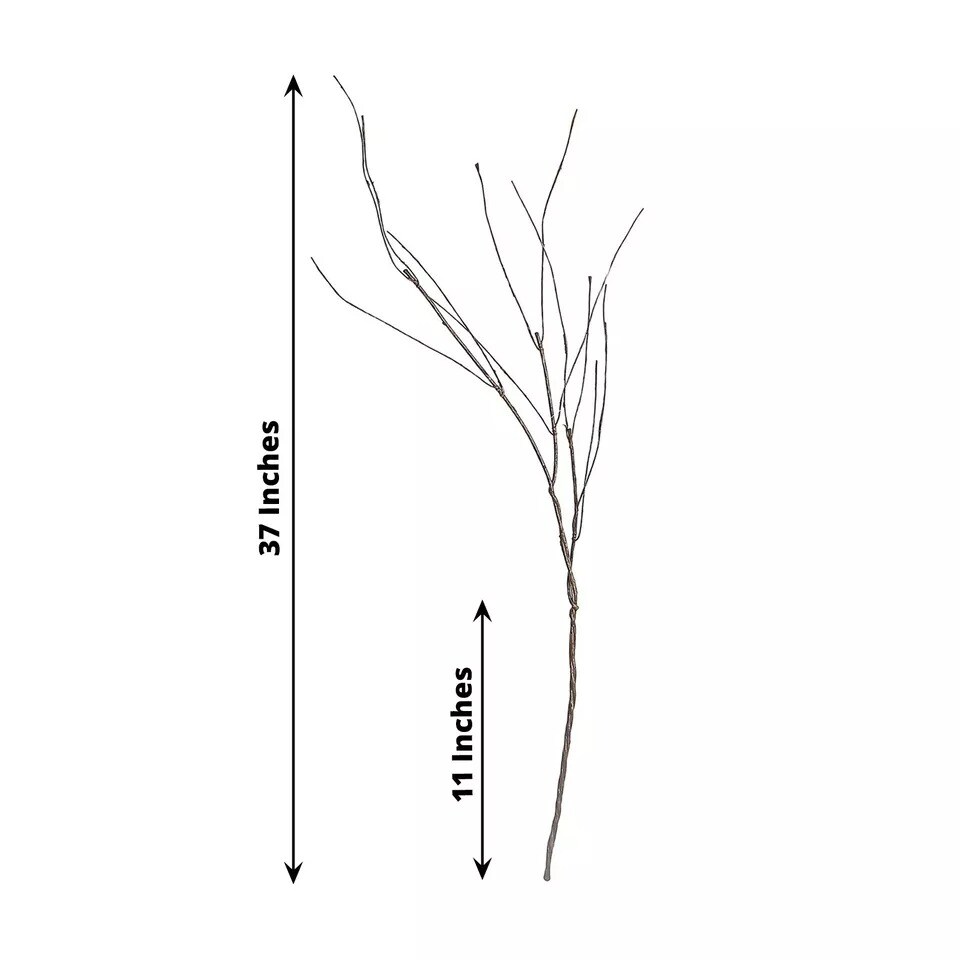 10 Brown 37 in Bendable Artificial Tree Branches Faux FLOWER STEMS Party Events